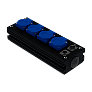 Коробка коммутационная проходная CB 04-F-M